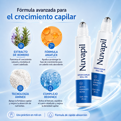 Nuvapil - Sérum Activador Capilar